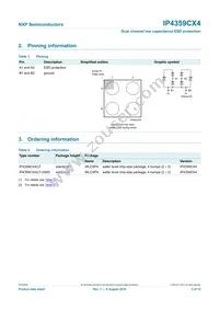 IP4359CX4/LF Datasheet Page 3