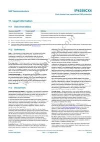 IP4359CX4/LF Datasheet Page 11