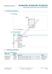 IP4364CX8/LF Datasheet Page 3