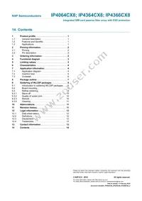 IP4364CX8/LF Datasheet Page 15