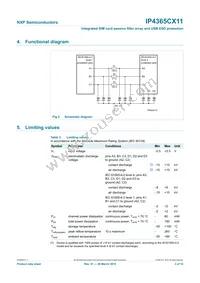 IP4365CX11/P Datasheet Page 4