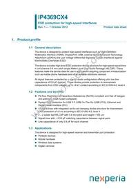 IP4369CX4YL Datasheet Cover