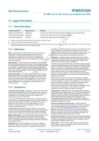 IP4853CX24/LF Datasheet Page 19