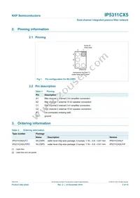 IP5311CX5/LF Datasheet Page 2