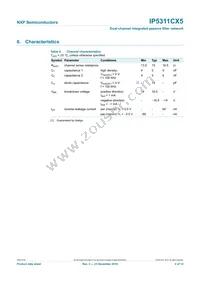 IP5311CX5/LF Datasheet Page 4