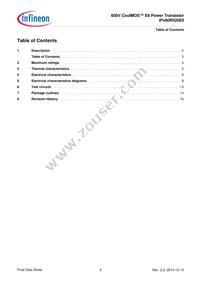 IPA60R520E6XKSA1 Datasheet Page 3