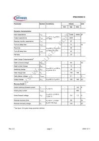 IPB023N06N3GATMA1 Datasheet Page 3