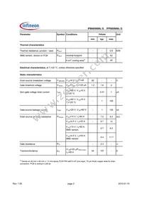 IPB085N06L G Datasheet Page 2