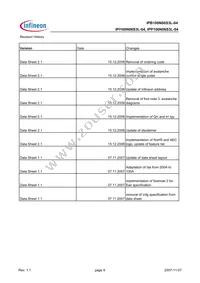 IPB100N06S3L-04 Datasheet Page 9
