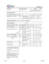 IPB14N03LA G Datasheet Page 2