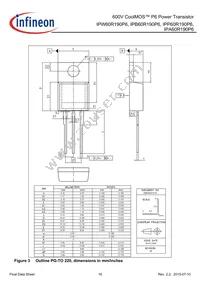 IPB60R190P6ATMA1 Datasheet Page 16