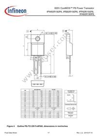 IPB60R190P6ATMA1 Datasheet Page 17