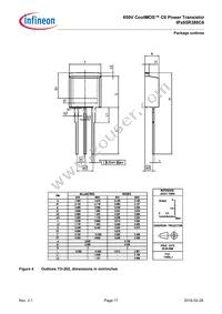 IPB65R380C6ATMA1 Datasheet Page 17