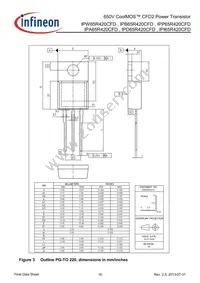 IPB65R420CFDATMA1 Datasheet Page 16