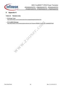 IPB65R420CFDATMA1 Datasheet Page 20