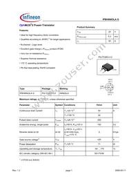 IPBH6N03LA G Datasheet Cover