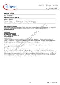 IPD110N12N3GBUMA1 Datasheet Page 11