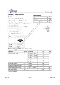 IPD160N04LGBTMA1 Datasheet Cover