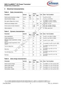 IPD50R1K4CEBTMA1 Datasheet Page 4