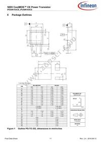 IPD50R1K4CEBTMA1 Datasheet Page 11