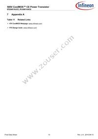 IPD50R1K4CEBTMA1 Datasheet Page 13