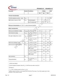 IPD5N03LAG Datasheet Page 2