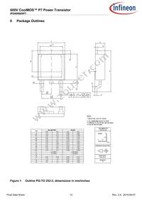 IPD60R600P7ATMA1 Datasheet Page 12