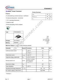 IPD800N06NGBTMA1 Datasheet Cover