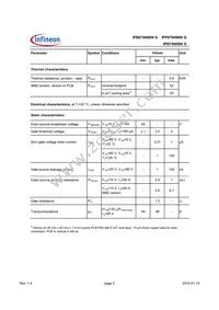 IPI070N06N G Datasheet Page 2