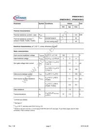 IPI08CN10N G Datasheet Page 2