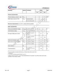 IPP03N03LB G Datasheet Page 2