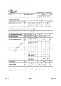 IPP065N06LGAKSA1 Datasheet Page 2