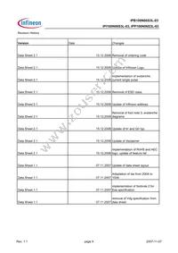 IPP100N06S3L-03 Datasheet Page 9