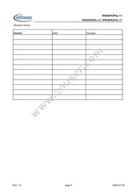 IPP45P03P4L11AKSA1 Datasheet Page 9