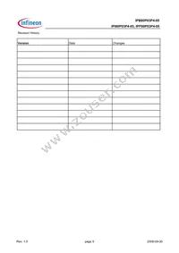 IPP80P03P405AKSA1 Datasheet Page 9