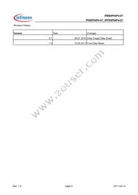 IPP80P04P407AKSA1 Datasheet Page 9