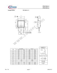 IPS031N03L G Datasheet Page 9