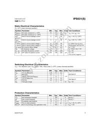 IPS031STRR Datasheet Page 3