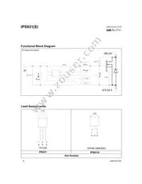 IPS031STRR Datasheet Page 4
