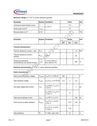 IPS50R520CP Datasheet Page 2