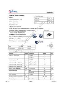 IPS50R520CPAKMA1 Datasheet Cover