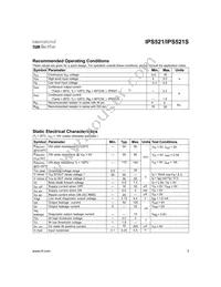 IPS521STRL Datasheet Page 3