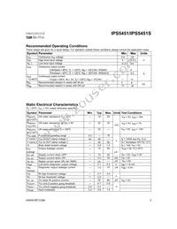 IPS5451STRL Datasheet Page 3