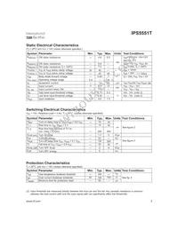 IPS5551T Datasheet Page 3