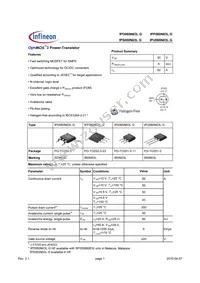 IPU060N03L G Datasheet Cover
