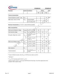 IPU06N03LB G Datasheet Page 2