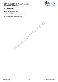 IPU50R3K0CEBKMA1 Datasheet Page 13
