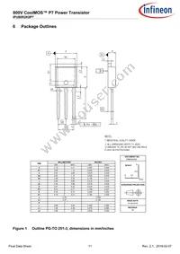 IPU80R2K0P7AKMA1 Datasheet Page 11