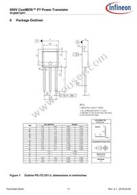 IPU80R750P7AKMA1 Datasheet Page 11