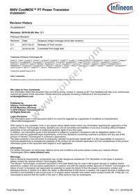 IPU80R900P7AKMA1 Datasheet Page 13